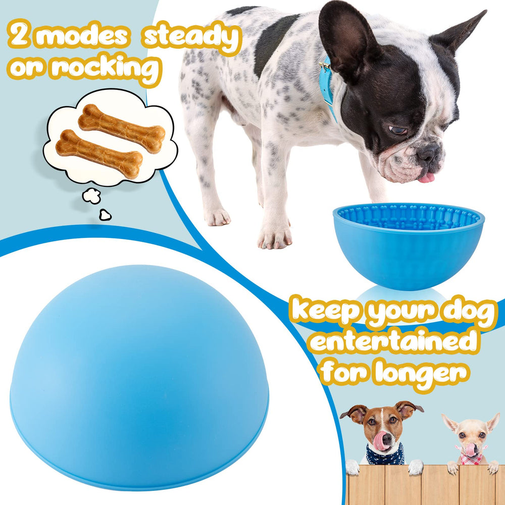 Patelai lick mat bone-design provides textured surface for engaging licking sessions.