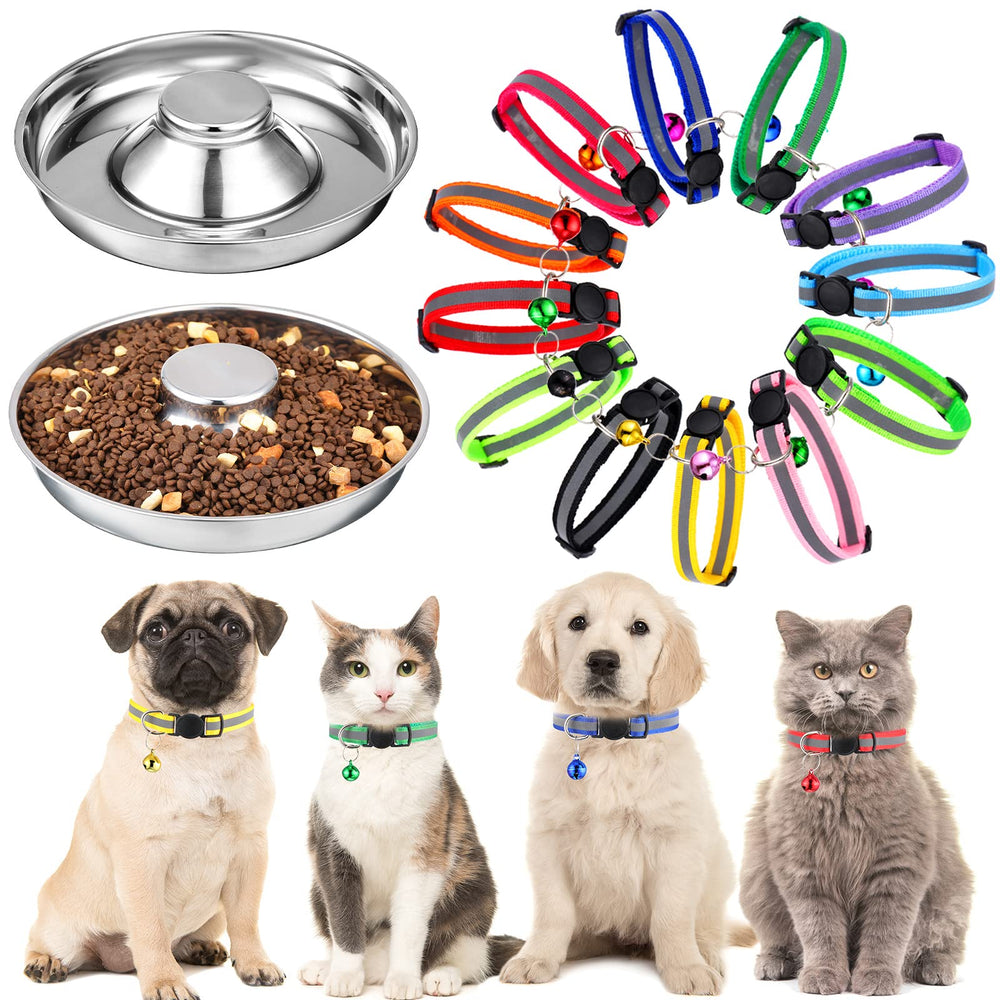 Patelai puppy bowls in stainless steel for durable feeding