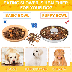Patelai collars adjust from 7.5 to 9 inches for growing pups