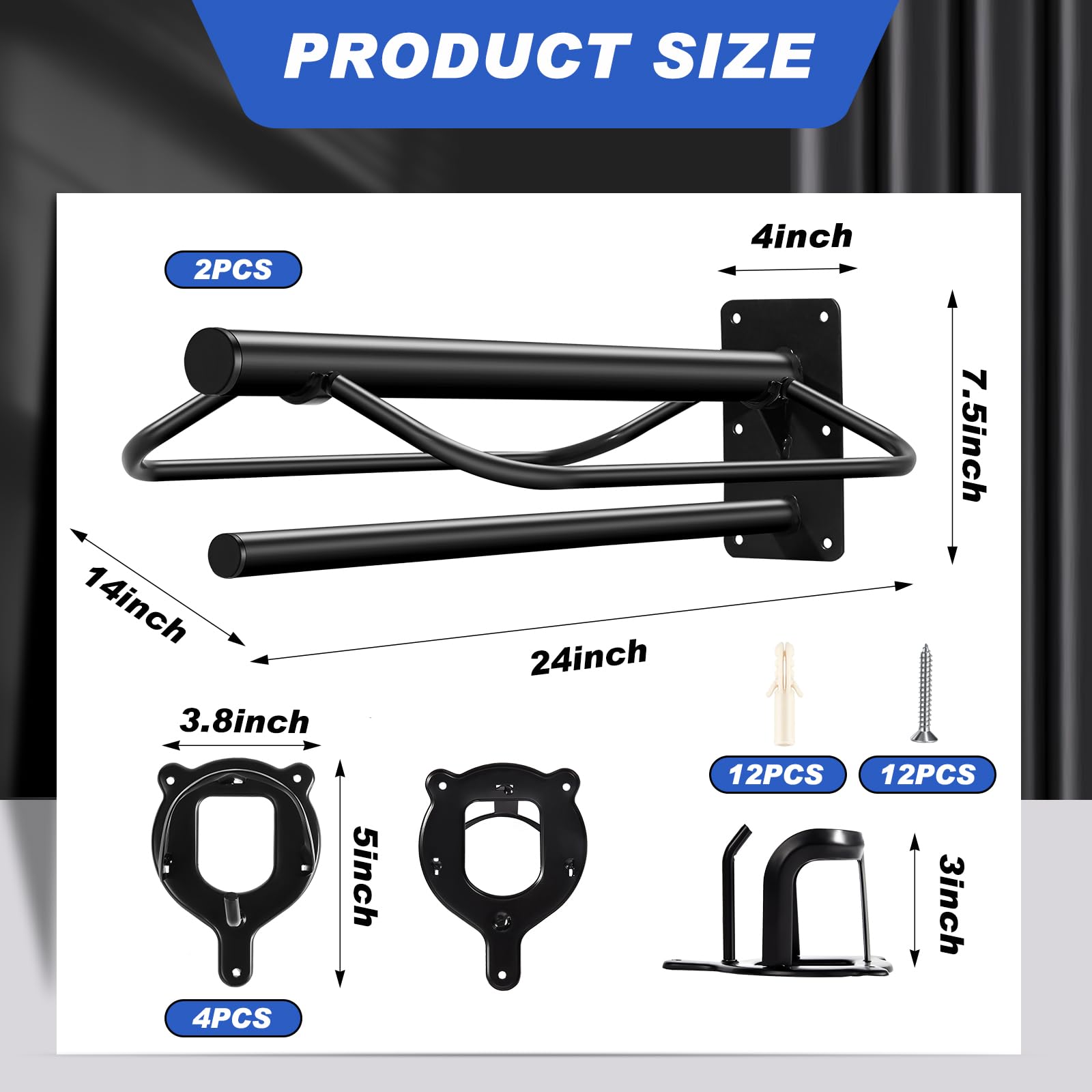 Paterr bridle rack wall mount keeps reins neatly in reach.