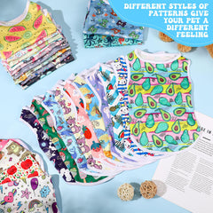 Paterr dog shirt made from soft knit fabric for gentle all-day comfort.
