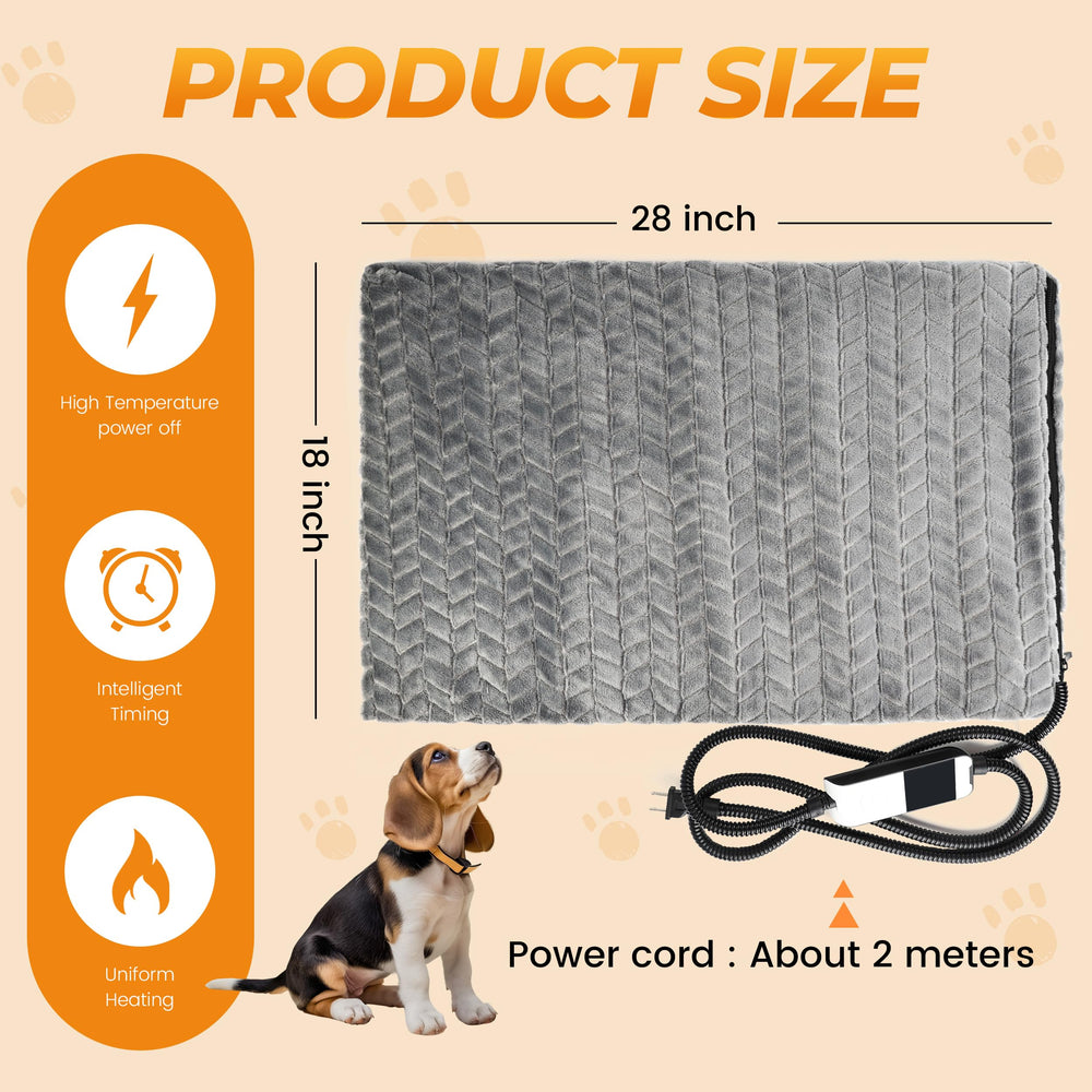 patiencet washable flannel cover for cozy, easy-care warmth.