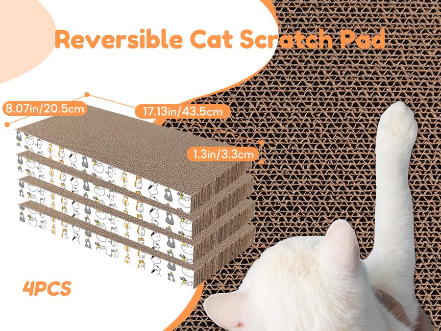 PatiencET reversible scratcher surface highlights extended life through flipping