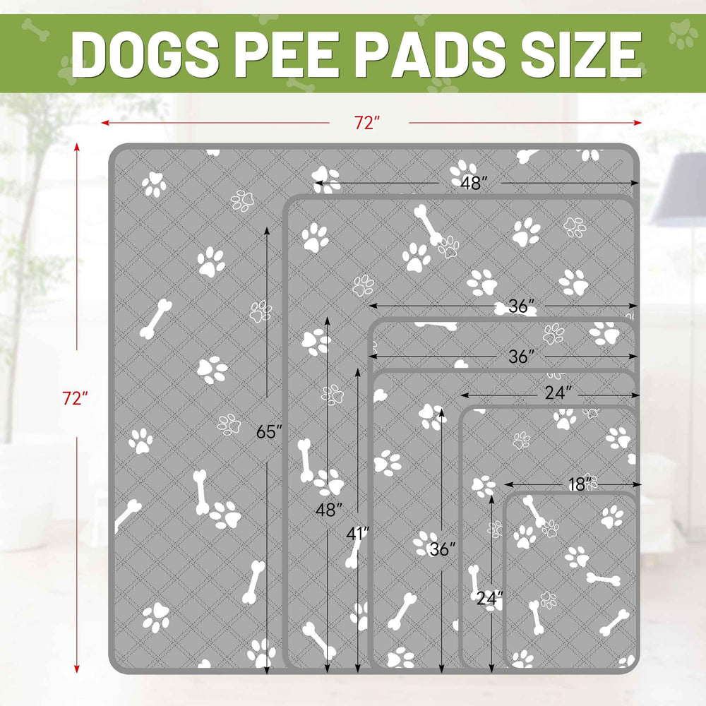 PatiencET washable pee pad skin-friendly surface offers breathable comfort for pets.