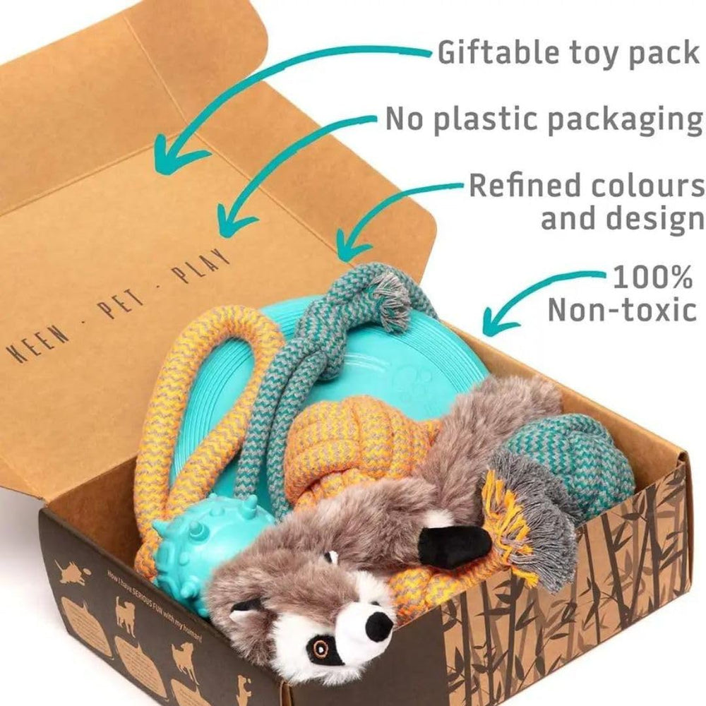 Patitas Birthday & Fun Box chew-toy ideal for teething and chew-friendly entertainment