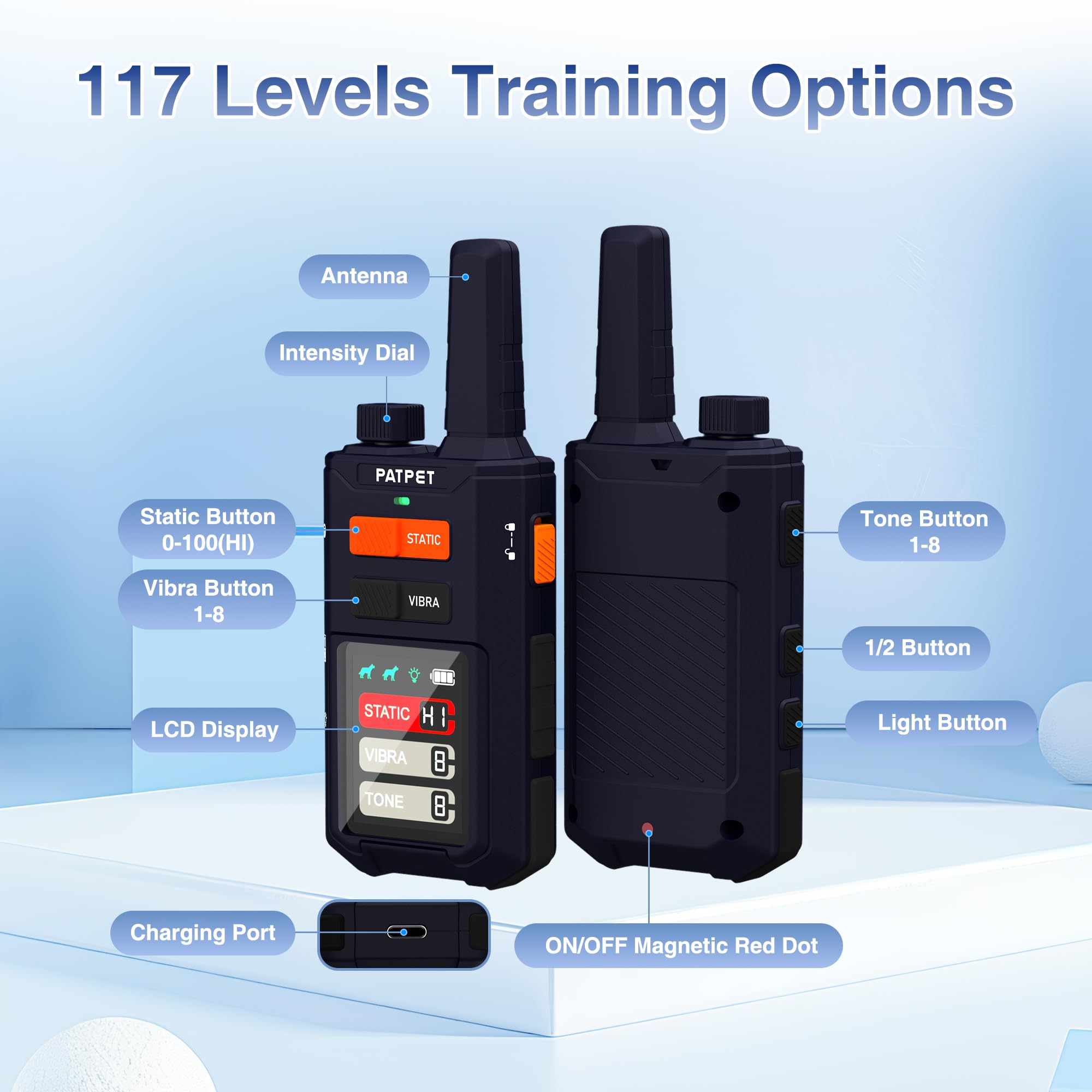 PATPET micro pulse technology providing gentle, precise stimulation for learning
