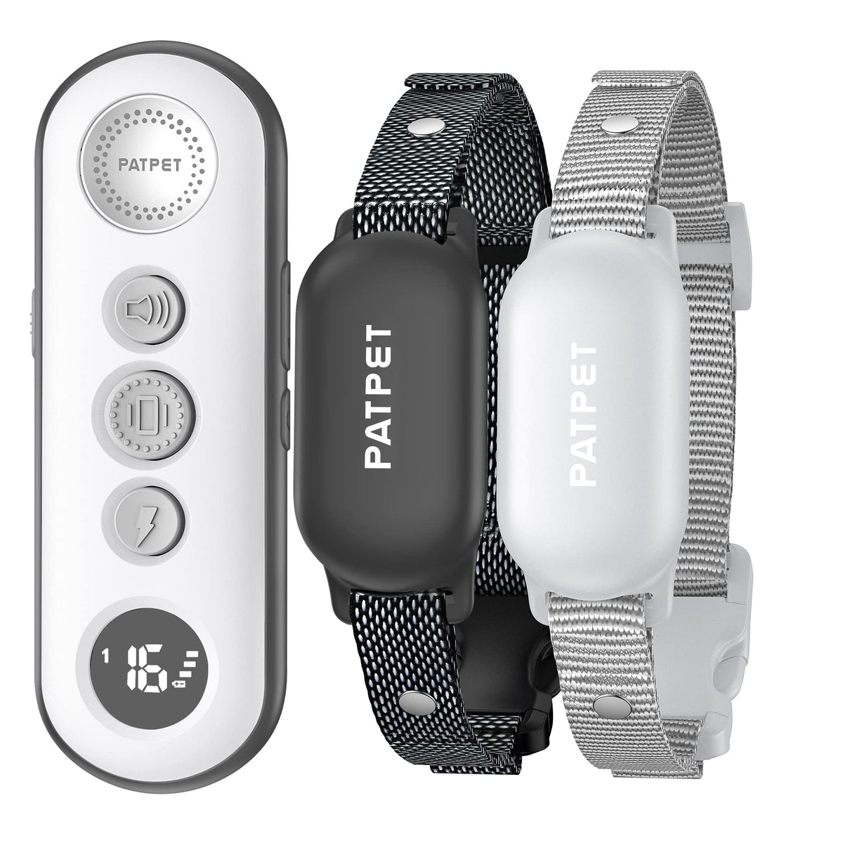 PATPET shock collar remote for dogs enables long-range training up to 4000 feet