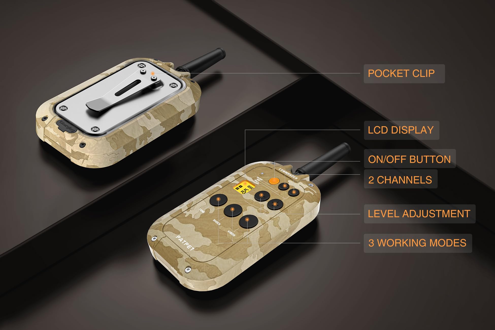 PATPET storage toolbox keeps the kit organized and portable.