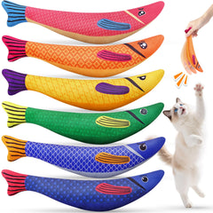 PatsFran juguetes interactivos para gatos, paquete de 6 para juego diario.
