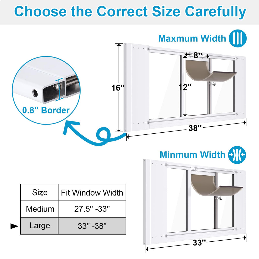 Paulmele cat door window open-pass captures easy pet passage between rooms.