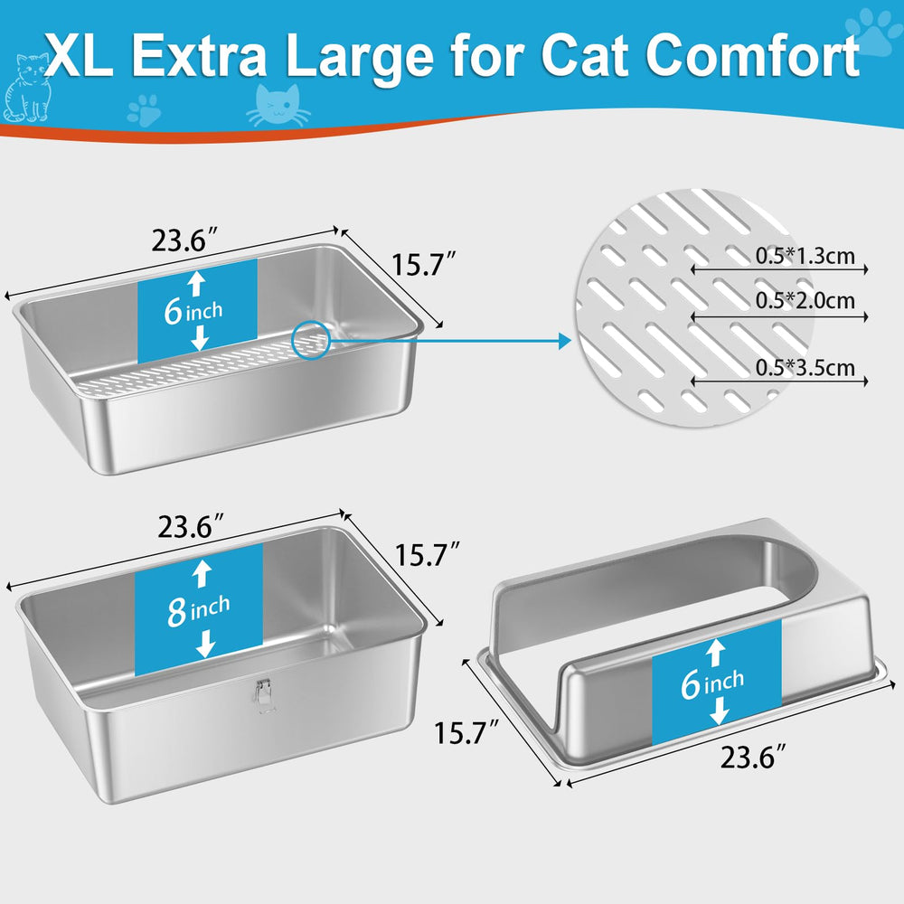 Paulmele easy clean metal surface promotes quick wipe down after use
