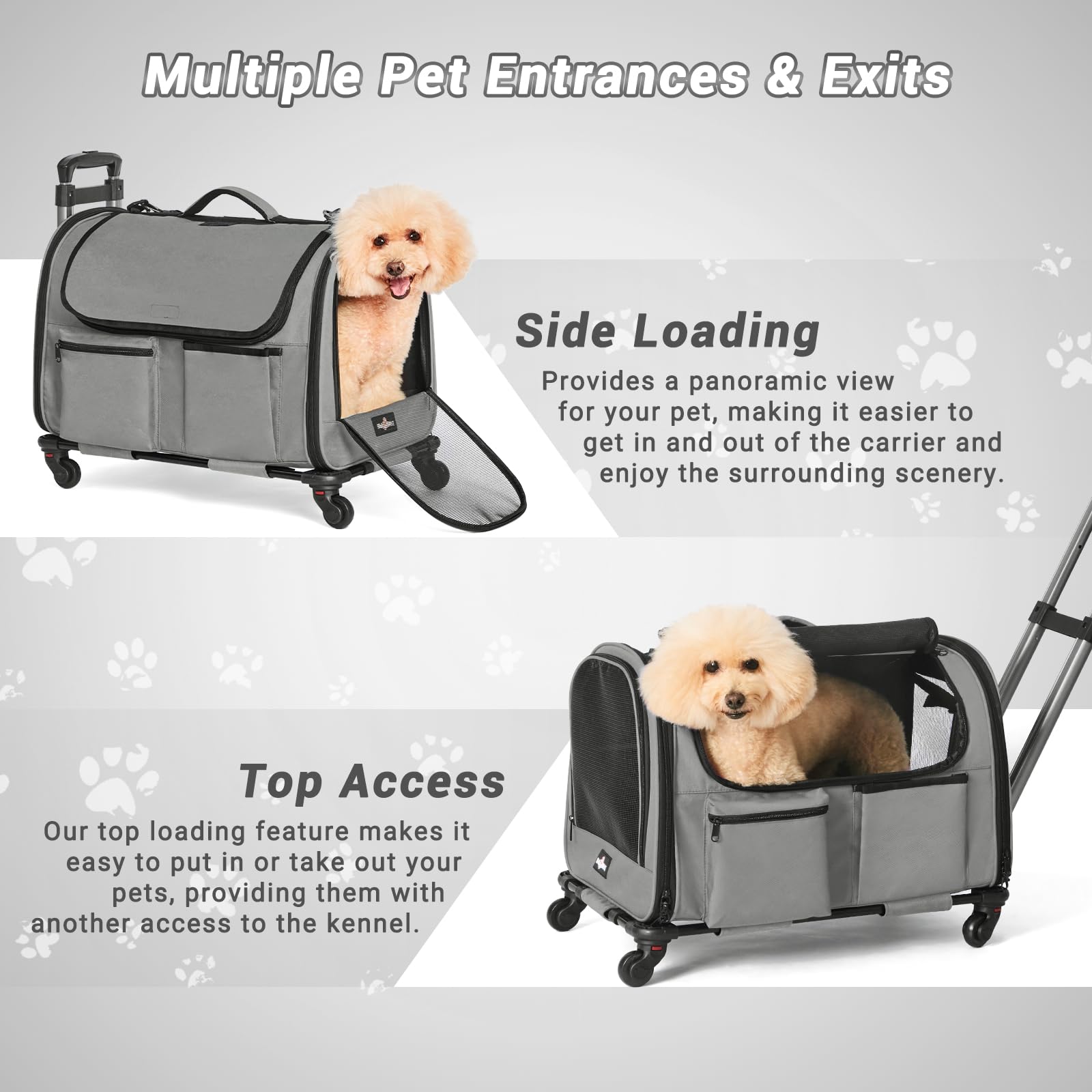 PAW BALLET 600D PU fabric durability and weather resistance