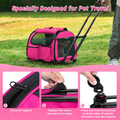 PAW BALLET cat carrier interior shows removable cushion for year-round comfort.