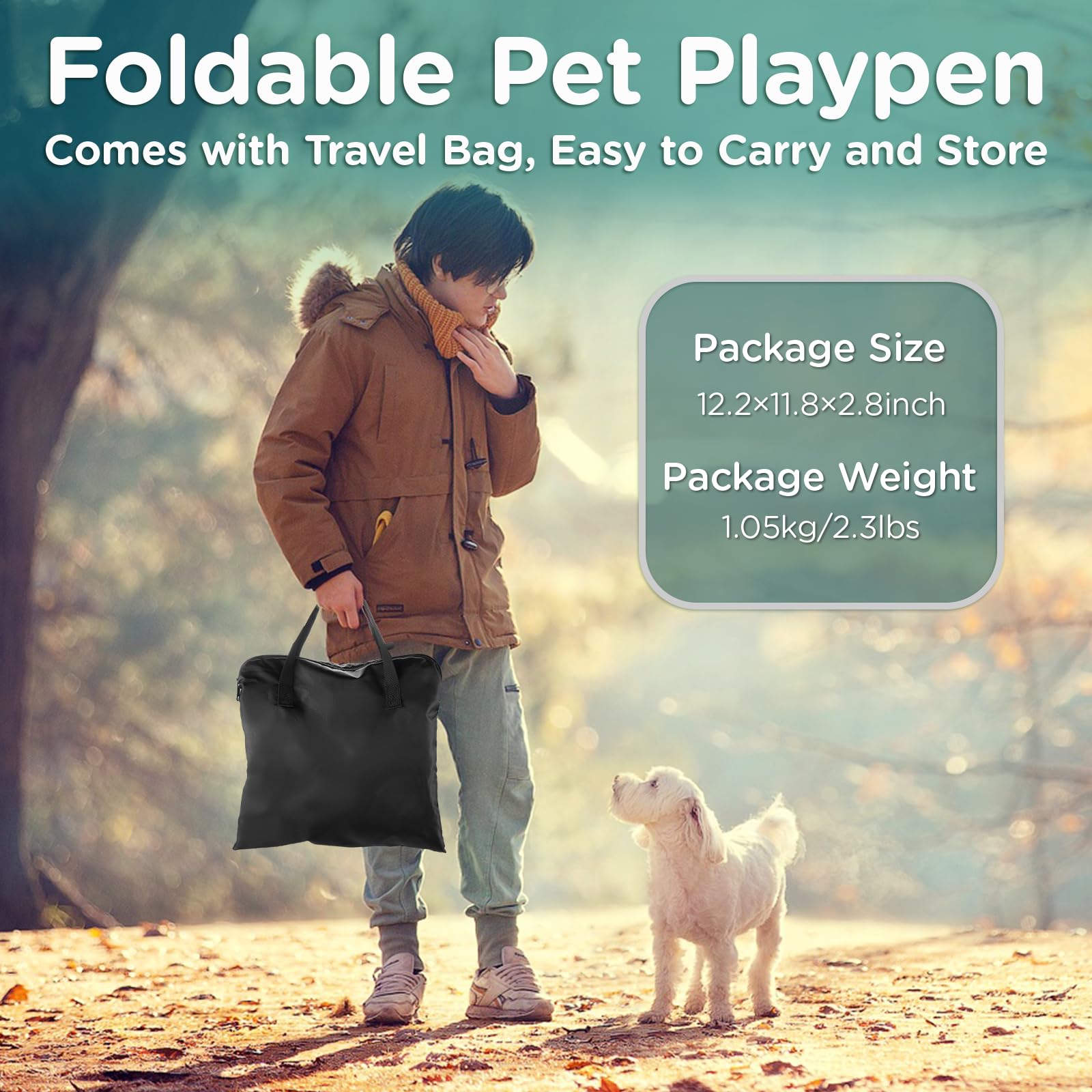 PAW BALLET oxford cloth image conveys durable, soft-touch material and odor resistance.