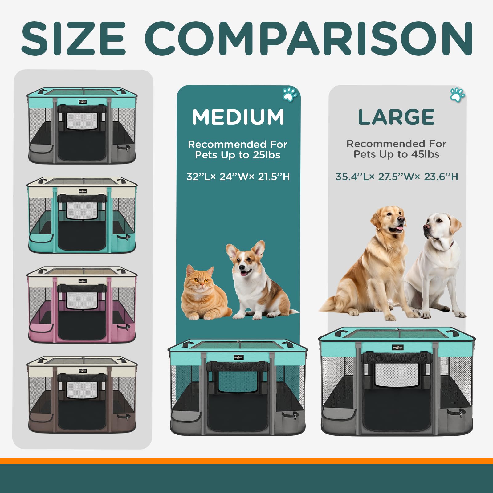 PAW BALLET portable carrying-case image showcases travel-ready setup and storage.