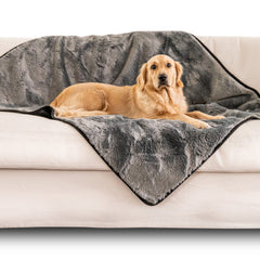 PAW BRANDS PupProtector close-up of plush faux fur for cozy warmth.