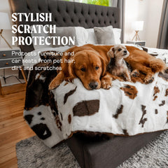 PAW BRANDS PupProtector furniture protection guards sofas and chairs from accidents with style.