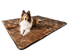 PAW BRANDS PupProtector waterproof blanket covers a couch against spills and pet fur