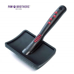 Ryan's Pet Supplies Paw Brothers coated-pin slicker promotes even coat coverage.