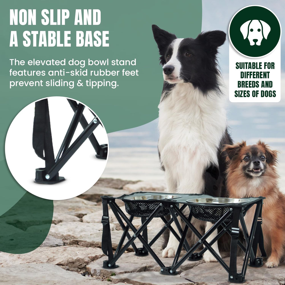 Paw-er Play anti-slip base keeps bowls secure during feeding.
