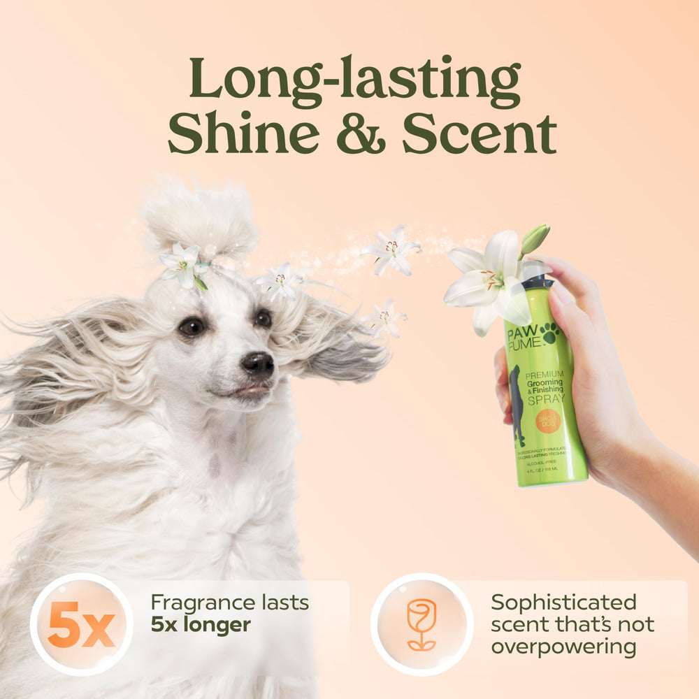 Paw Fume: neutralizador de olor para mantener el pelaje fresco tras paseos.