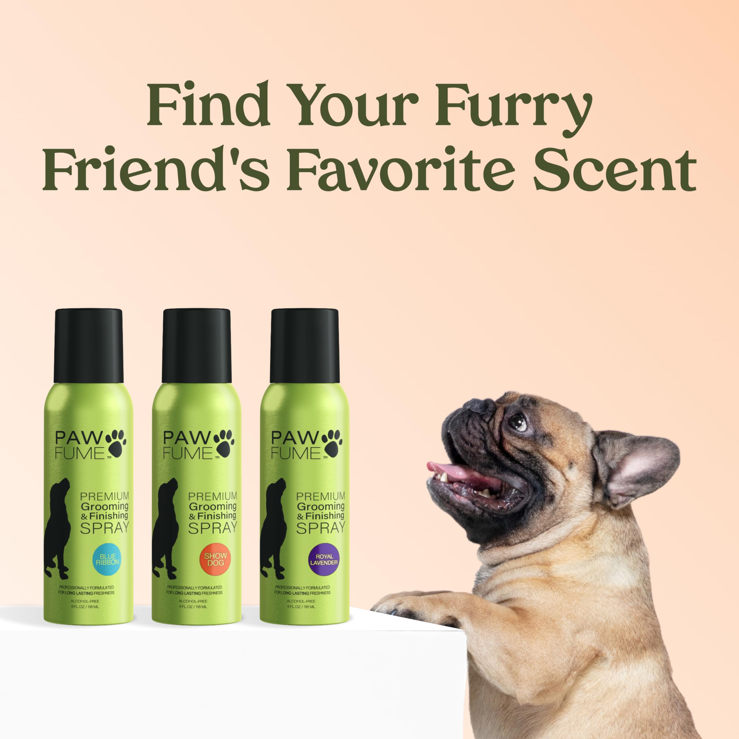 Paw Fume: producto portátil para retoques rápidos en el bolso.