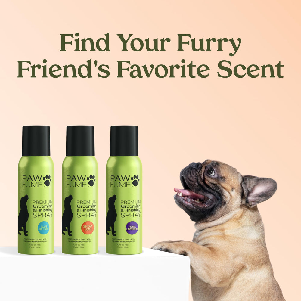 Paw Fume: producto portátil para retoques rápidos en el bolso.