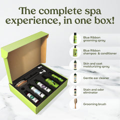 Paw Fume premium ergonomic brush enables easy detangling and comfortable grooming.