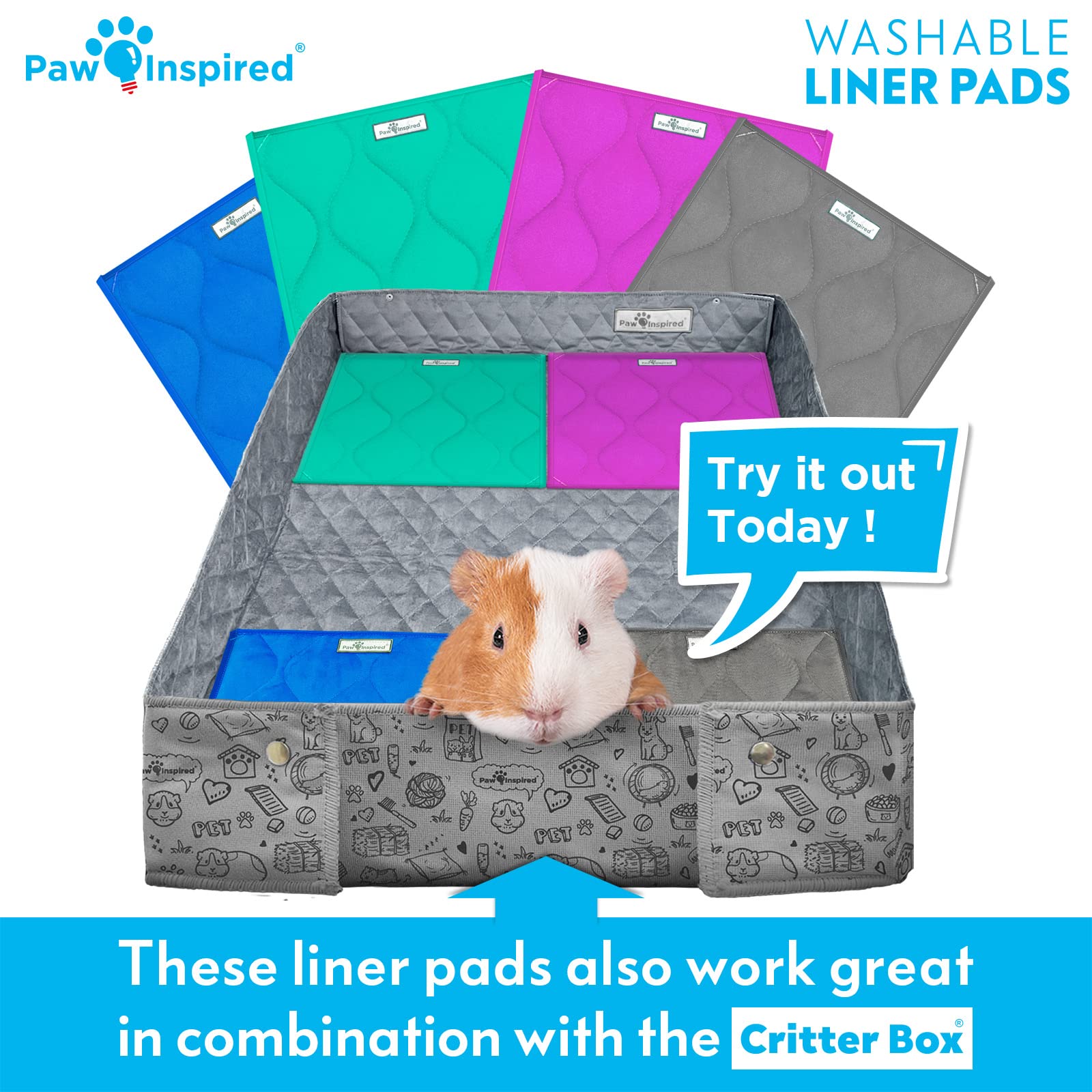 Paw Inspired cage layering solution supports versatile habitat setups.