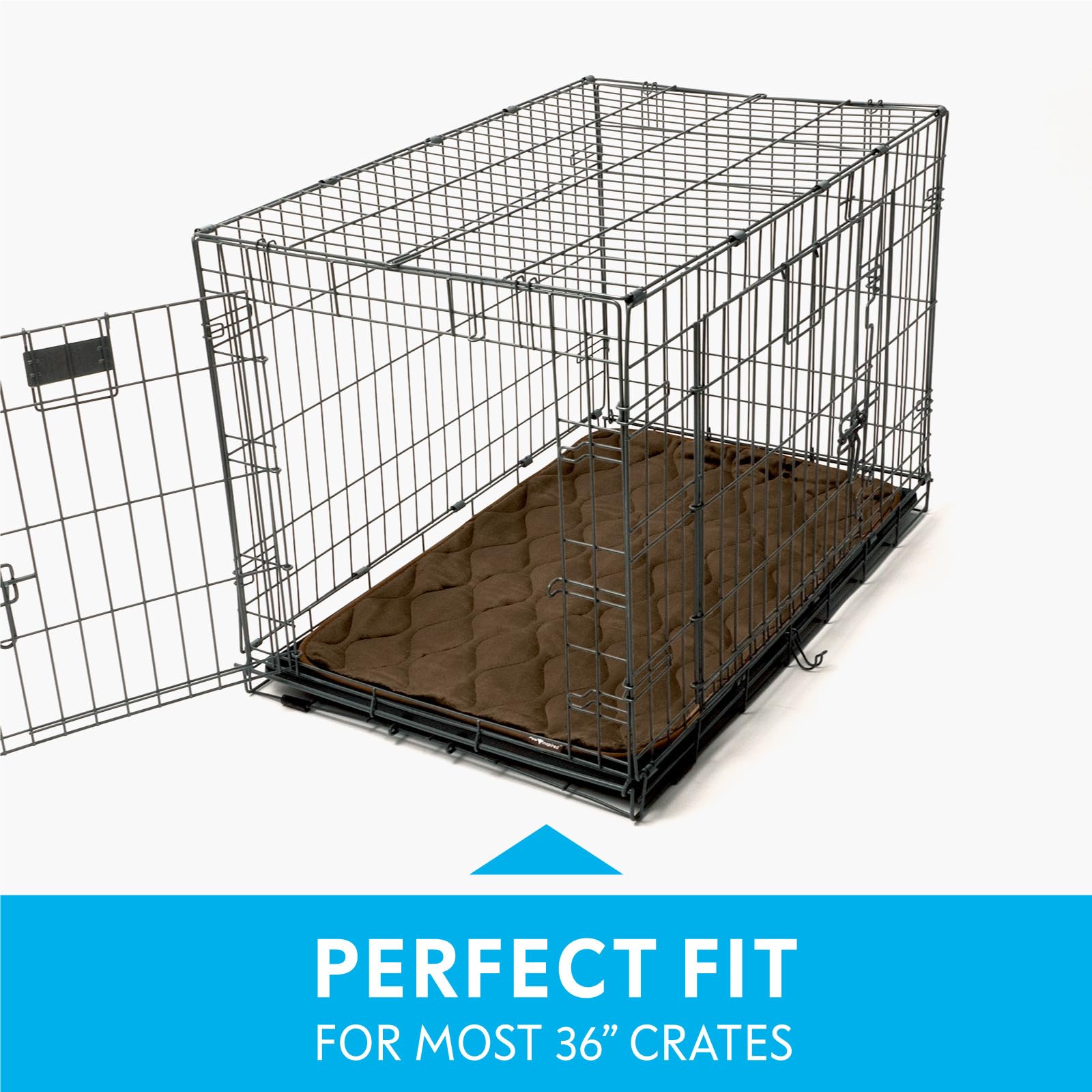 Paw Inspired crate mat waterproof bottom protects crate and floors
