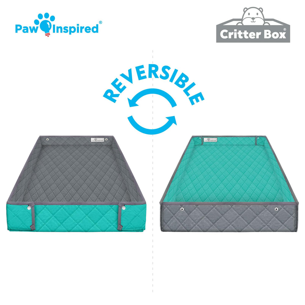 Paw Inspired Critter Box Liner machine-washable for quick laundry days and fresh cages