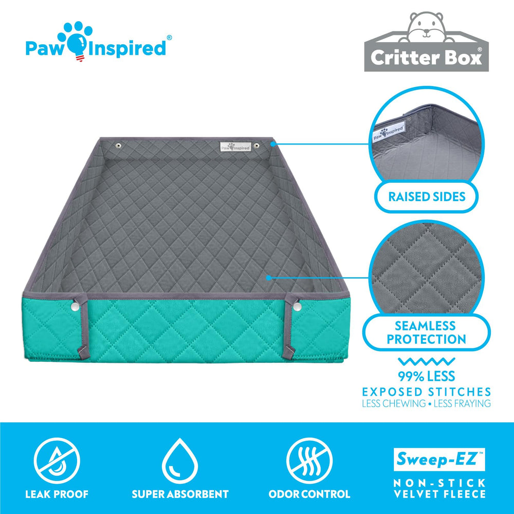 Paw Inspired Critter Box Liner versatile for guinea pigs rabbits ferrets and more