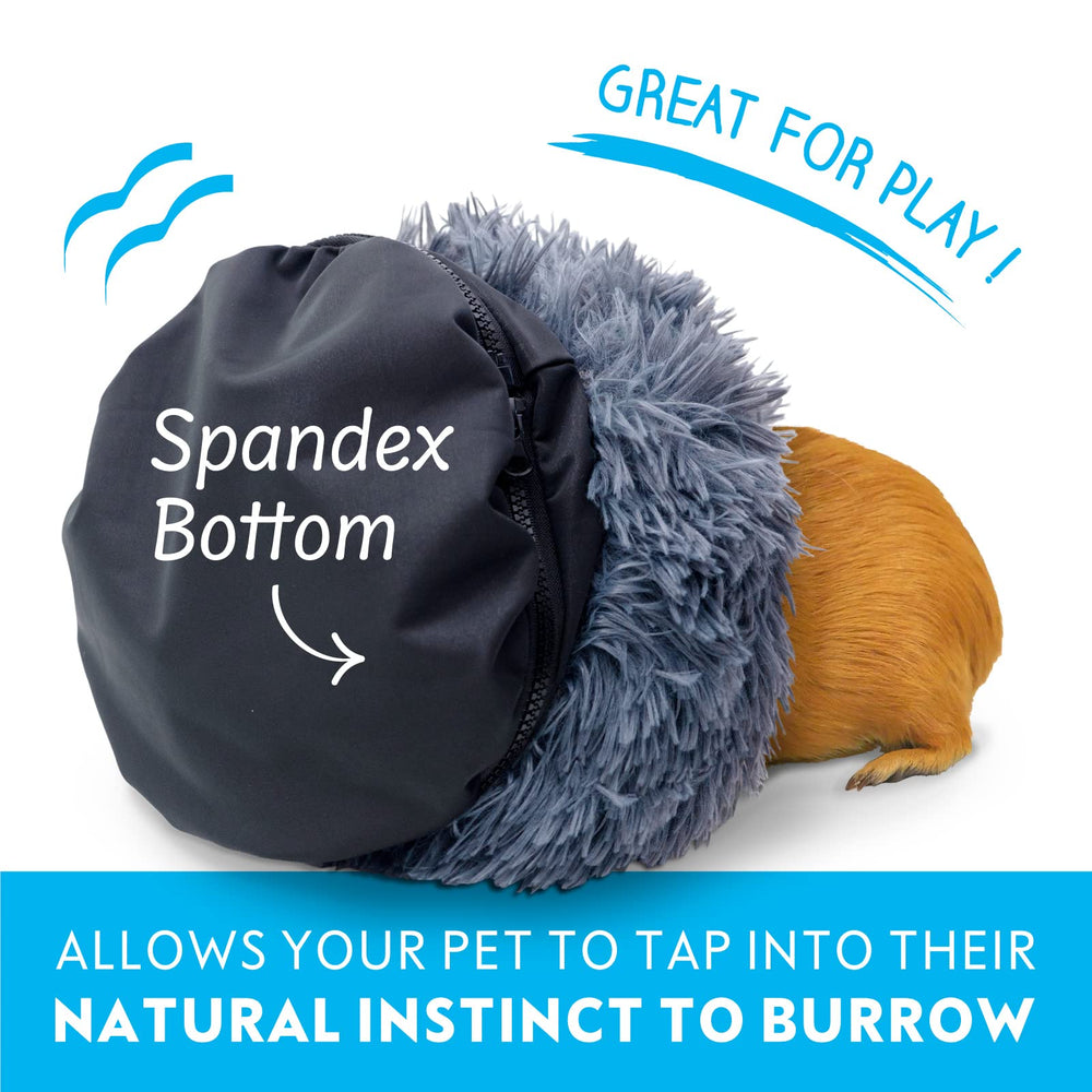 Paw Inspired Furr-O fleece bottom shows absorbency for accidents and odor control during cozy play.