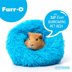 Paw Inspired Furr-O zip-on spandex base demonstrates digging-friendly design for guinea pigs and friends.