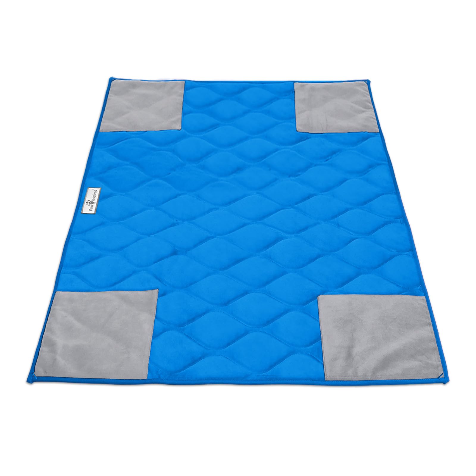 Paw Inspired PopCorner blue-base cage liner fits C&C cages for a dry, clean habitat.