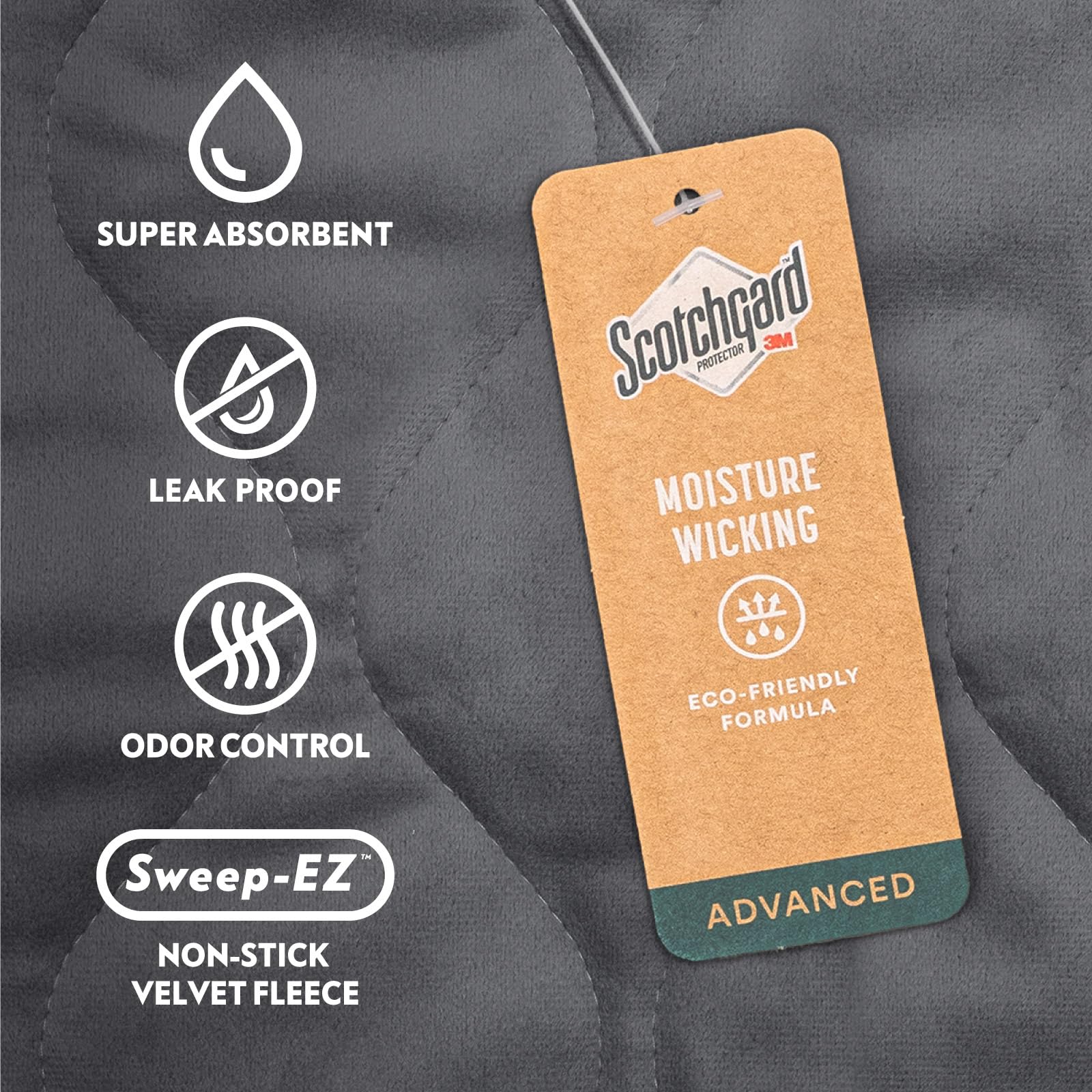 Paw Inspired PopCorner Sweep-EZ non-stick fleece detail helps quick cleanup of hay