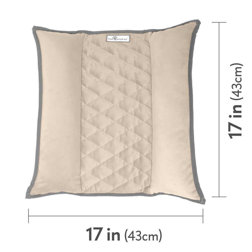 Paw Inspired Snuggle Bunny Bed reversible design helps match any habitat color scheme.