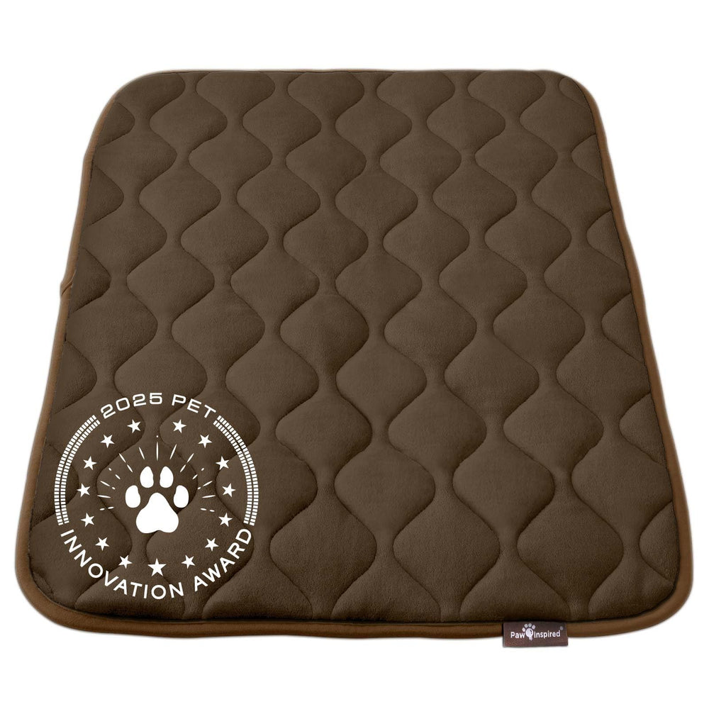 Paw Inspired plush-top crate mat offers cozy comfort for crate time