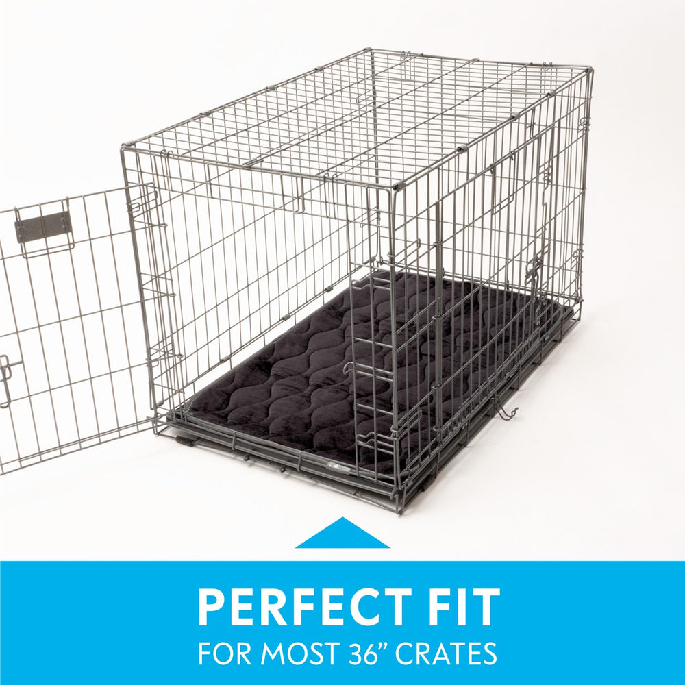 Paw Inspired crate mat gray leakproof backing protects crates and floors