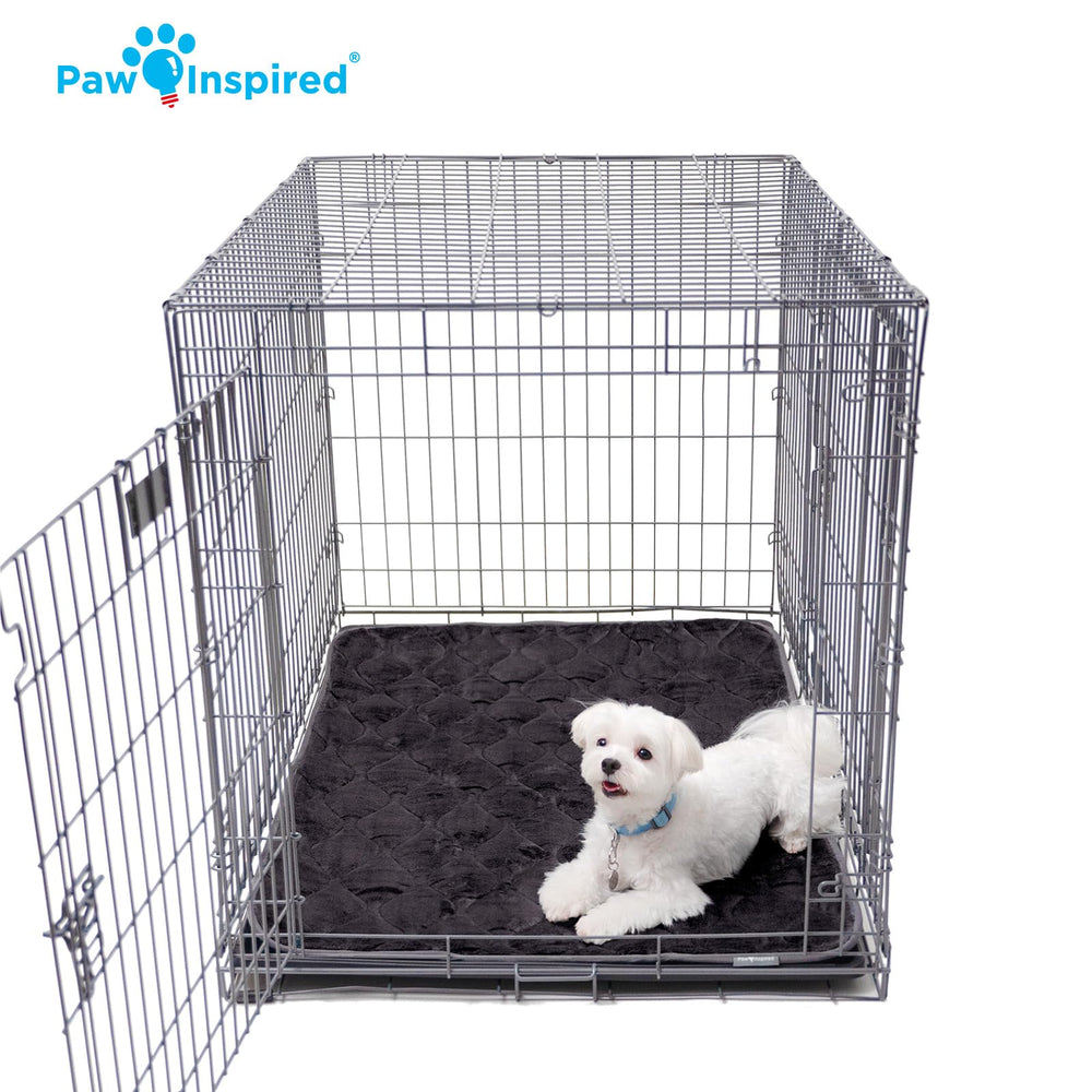 Paw Inspired crate mat designed for a perfect fit in 42-inch kennels