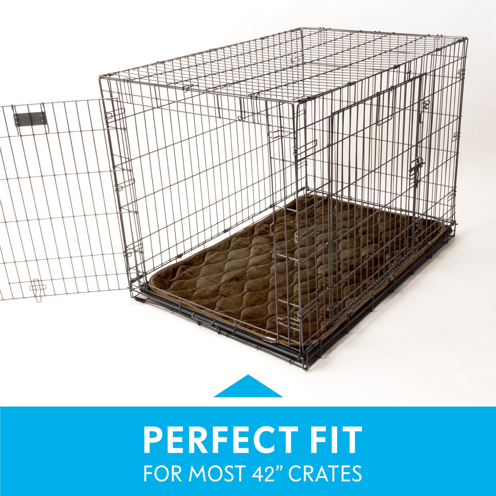 Paw Inspired crate mat features waterproof bottom protector for floors