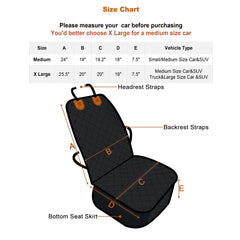Paw Jamboree dog seat cover with waterproof layers to block moisture during muddy outings.