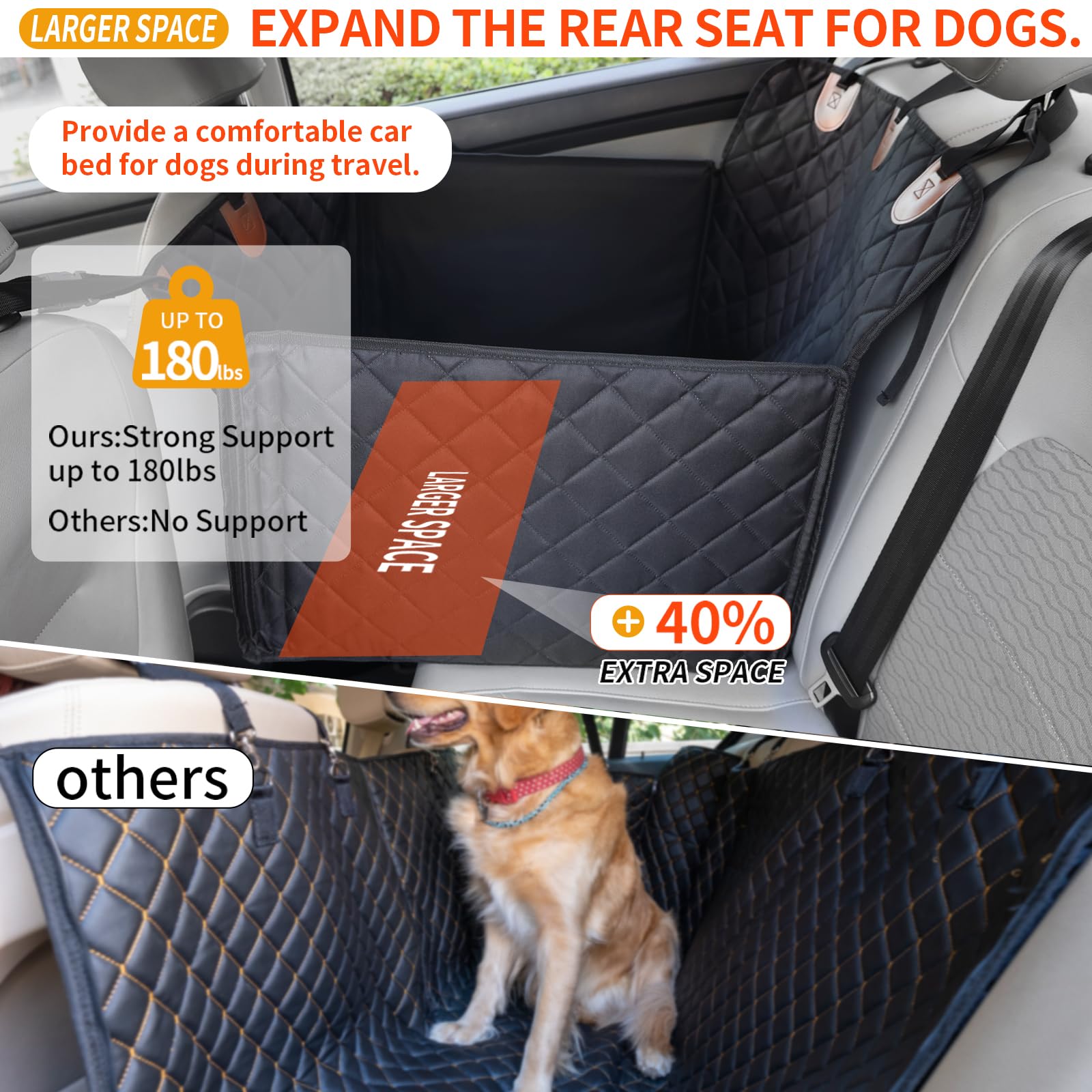 Paw Jamboree mesh window enhances airflow and lets you check on your pet