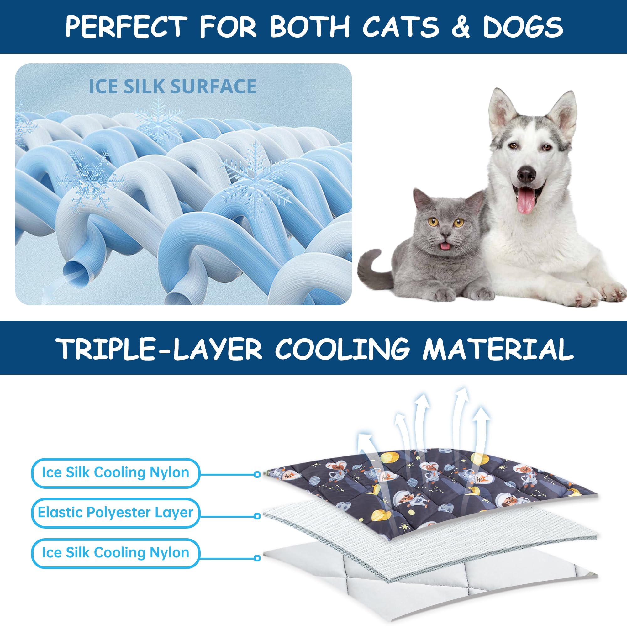 Paw Legend cooling mat outdoor use delivers travel-ready comfort outdoors