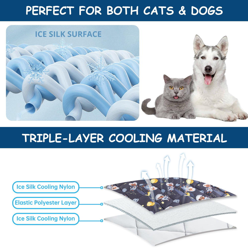 Paw Legend cooling mat outdoor use delivers travel-ready comfort outdoors