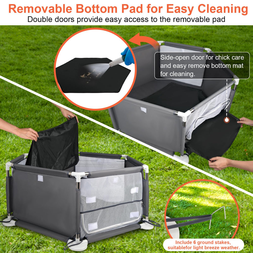 Paw Libero bottom pad helps simplify cleaning after use