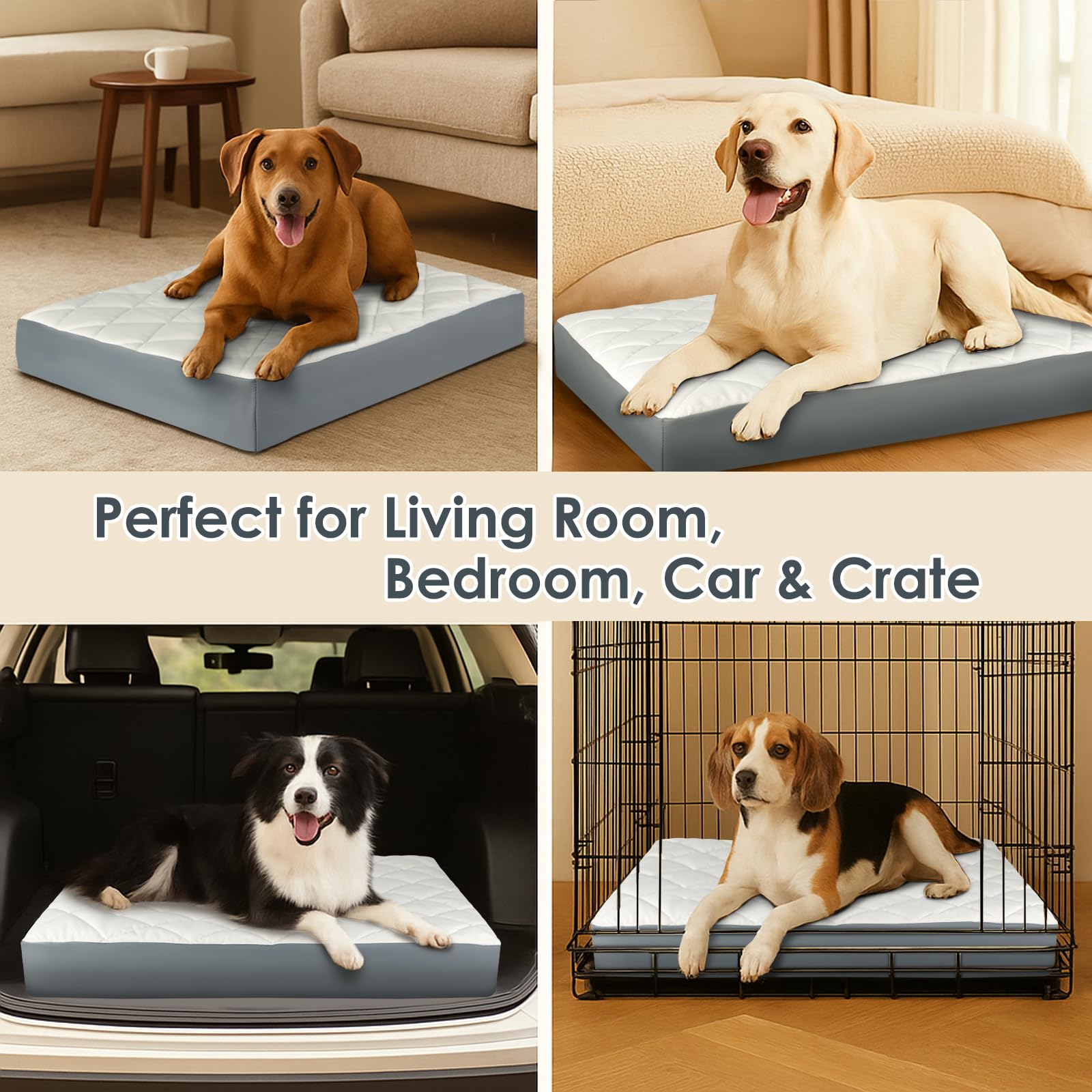 Paw Libero easy-clean faux leather image highlights quick fur and stain removal.