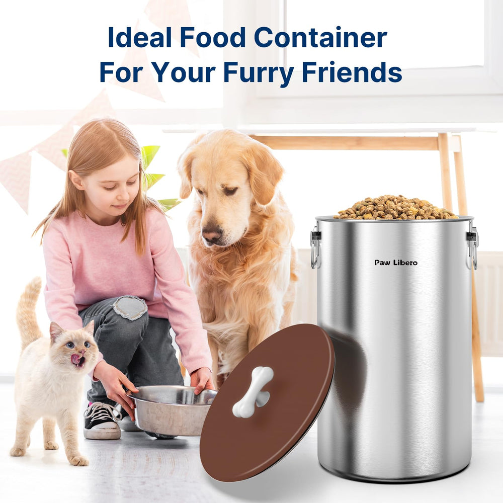 Paw Libero multi-use-storage doubles as a general dry goods bin.