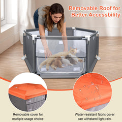 Paw Libero removable roof for flexible access and ventilation