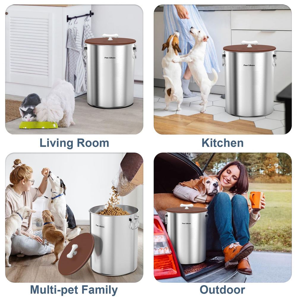 Paw Libero side handles enable safe lifting and controlled pouring.